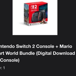 Brand New Switch 2 Bundle 