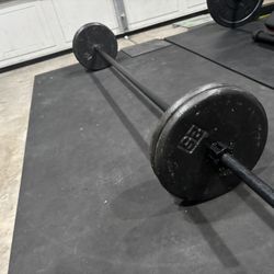 Standard Weights 100bs+ Barbell 