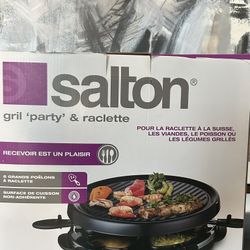Salton Party Grill & Raclette – Used, Great Condition