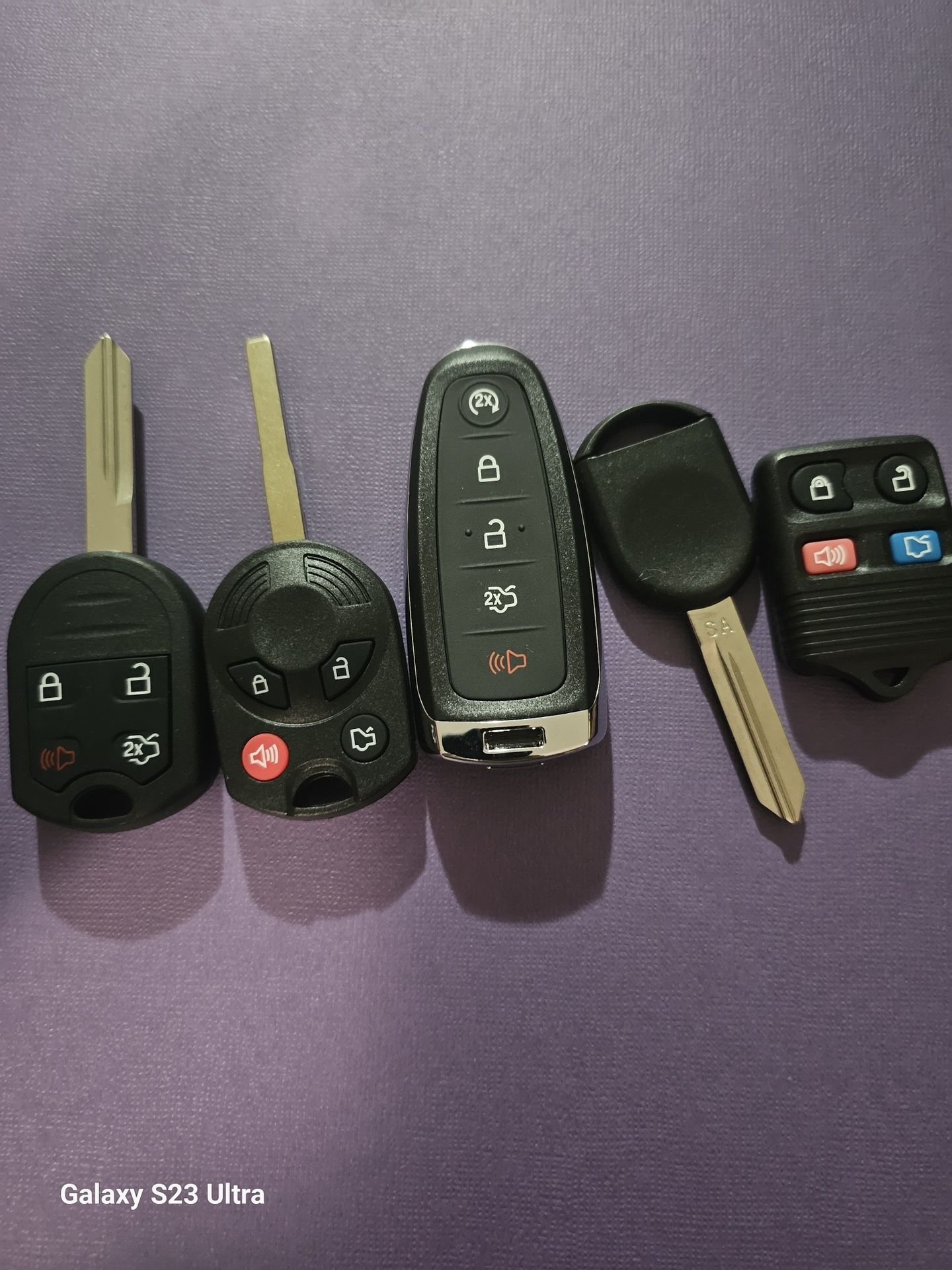 Ford Lincoln Mercury Key Fob Replacement Key