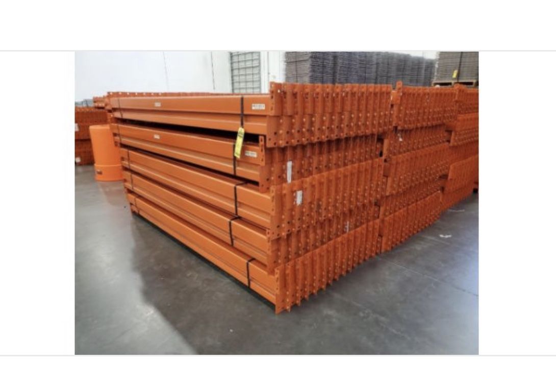 Pallet Racks Beams Uprights Wire Decks Carton Flow Racks Liquidation 