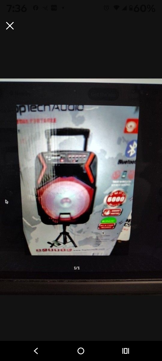 Bluetooth Speaker New