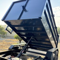 New 8x4x12 Hydraulic Dump Trailer 🔥