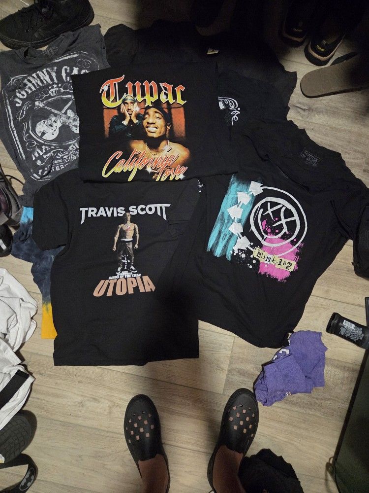Hip Hop, Rock, Metal T-Shirts,& Taylor Swift Tour