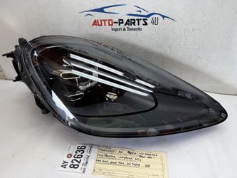 9Y0941032S - 2019 - 2023 PORSCHE CAYENNE GTS RIGHT FULL LED HEADLIGHT OEM AY82636