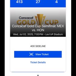 Ticket For Mexico Vs Honduras 