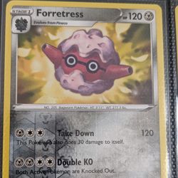 Pokemon Card Forretress Holo