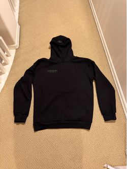 Comfrt 80.1918 W Travel Essentials Plane Hoodie Sweatshirt Black (Men’s Size Medium)