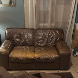 150$ Leather Couches For The Go 