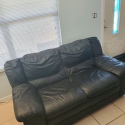 Black Loveseat couch