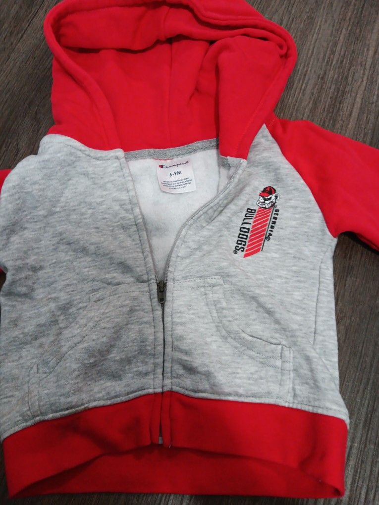 6 To 9 Month Georgia Bulldog Jacket