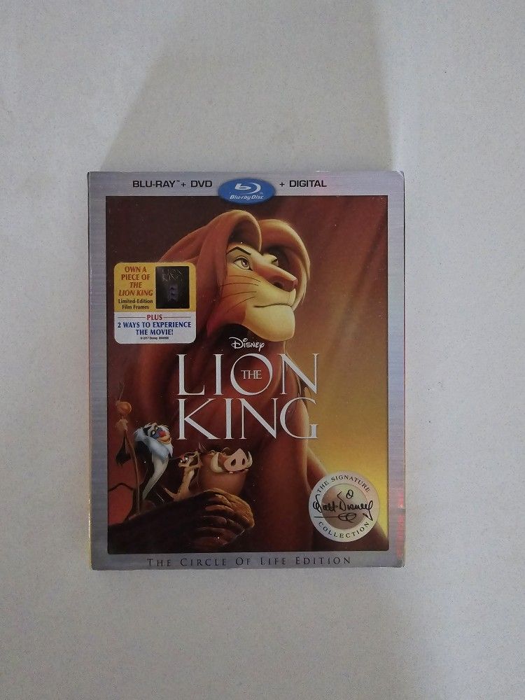 NEW - The Lion King Circle of Life Edition - Blu Ray & DVD