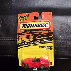 Matchbox Viper Red