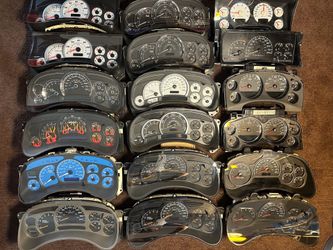 Clusters for Sale and repair for Silverado Tahoe Sierra Hummer Yukon Escalade from 1996 to 2016