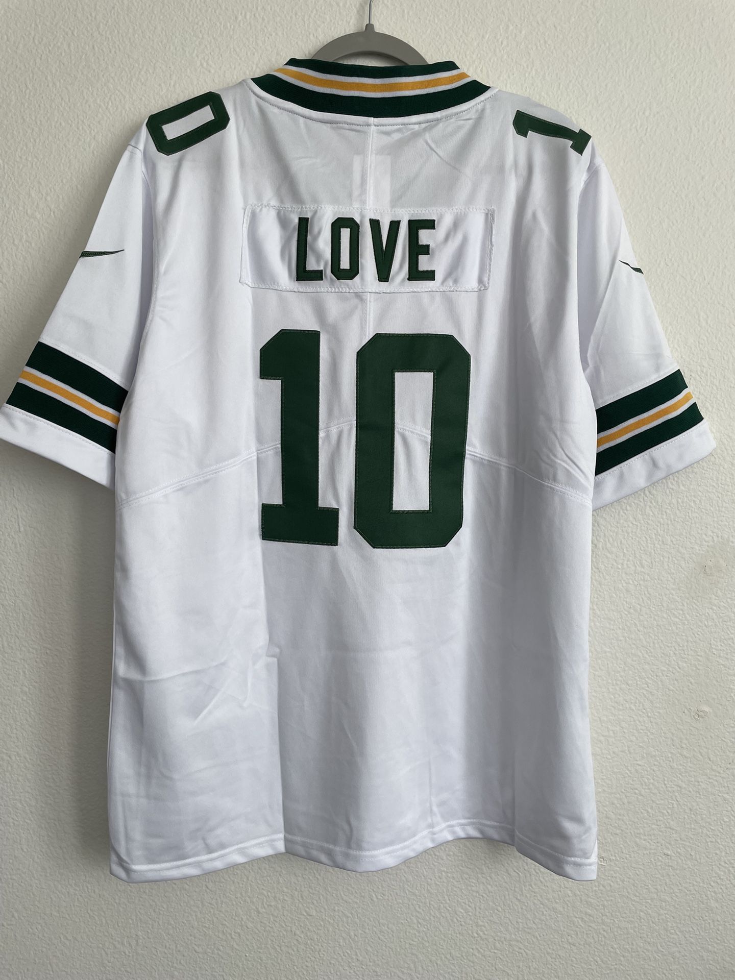 Jordan Love Green Bay Packers Jerseys White 