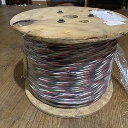 1000 ft Spool 18 AWG TFFN Twisted Triple Wire