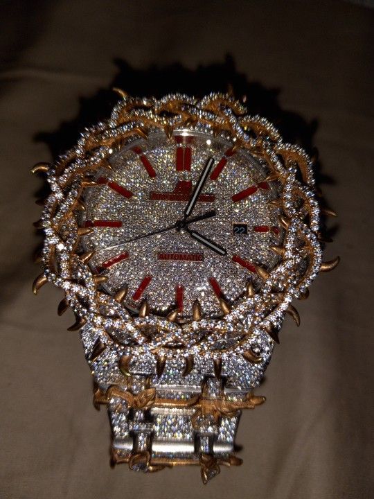 Moissanite Ring And Watch 