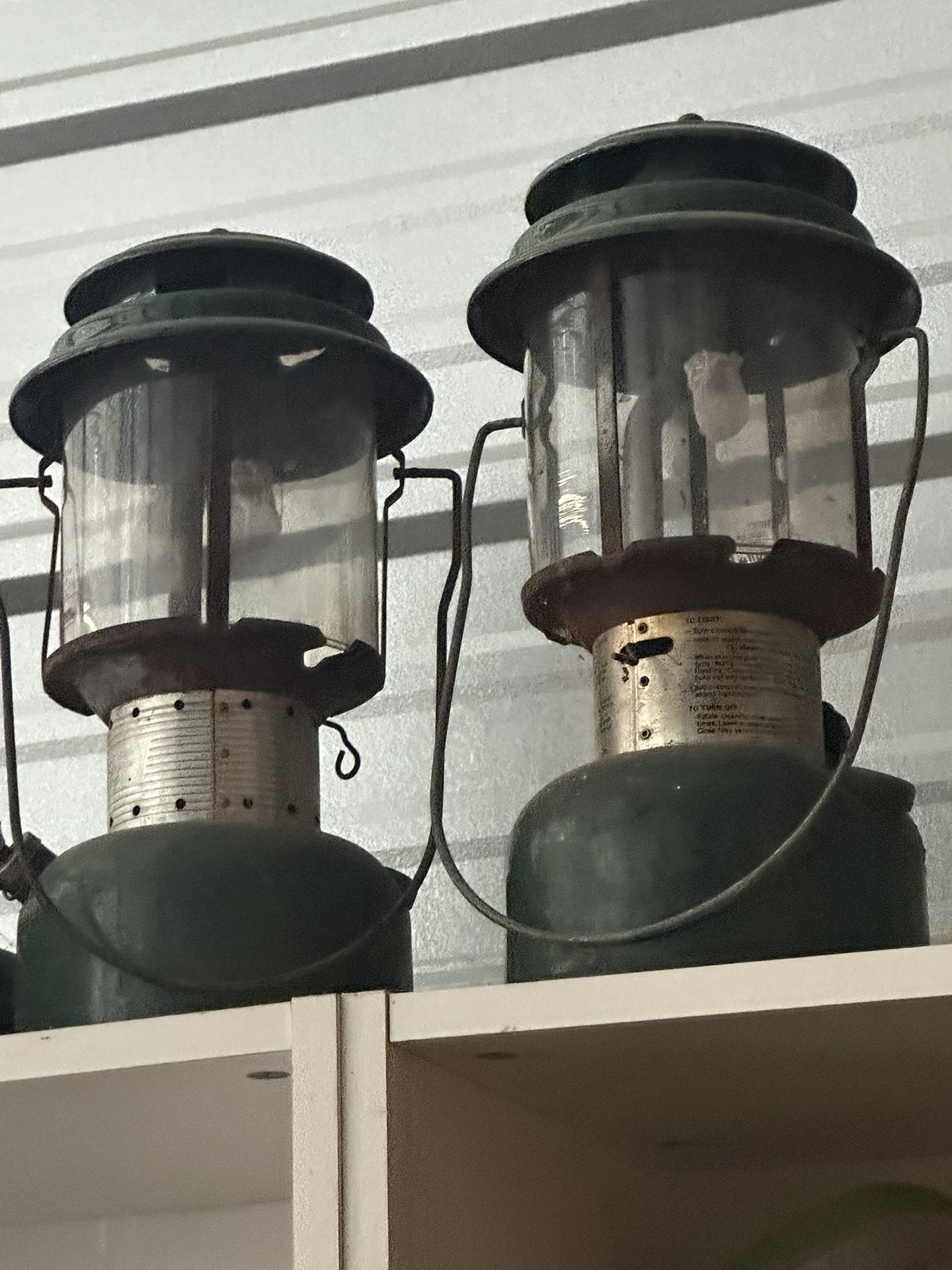 Vintage Coleman Lanterns ( Mantles Glass)  2