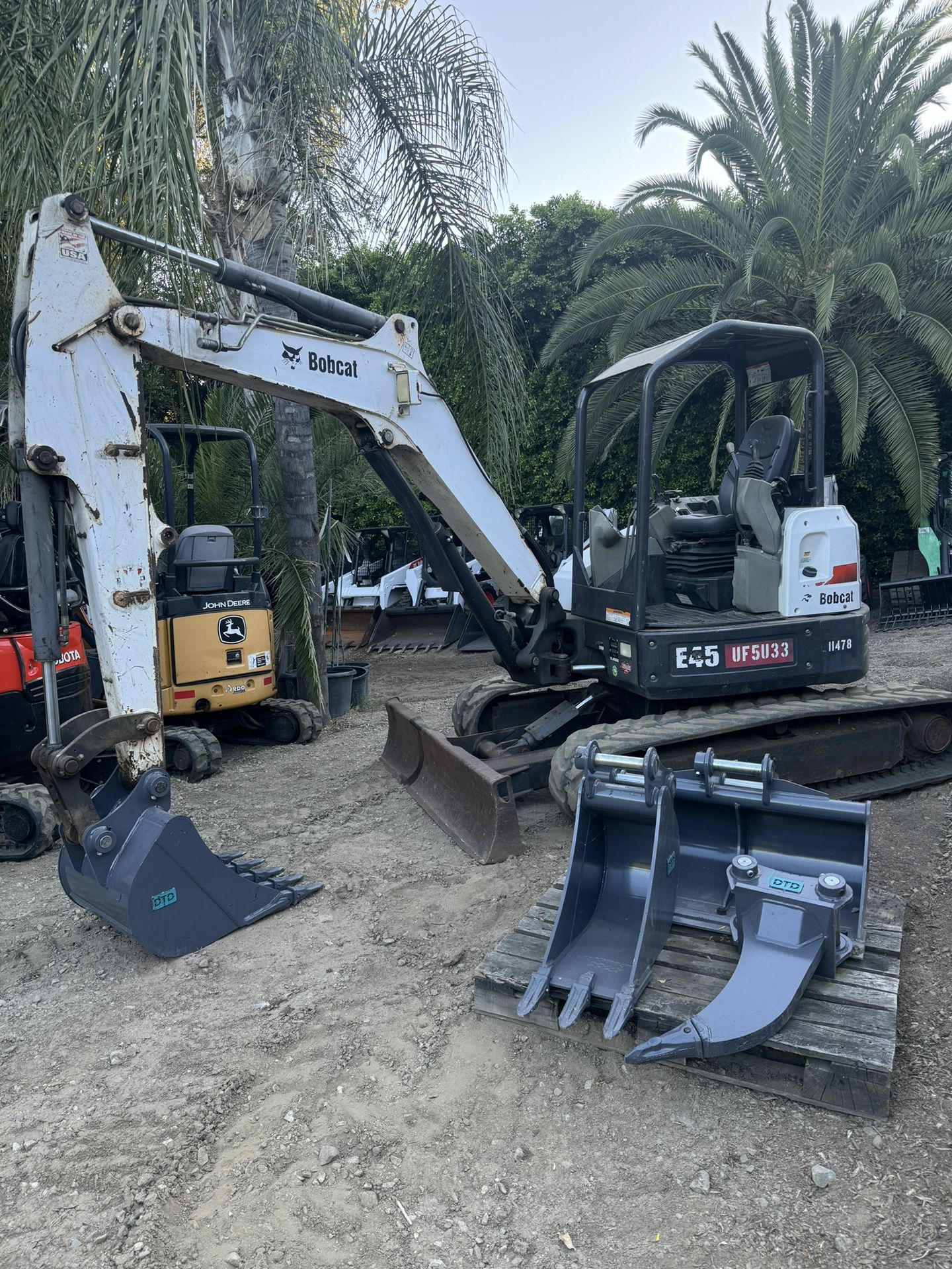 Bobcat E45 Mini Excavator