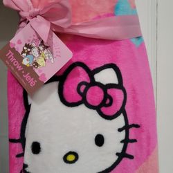 New Hello Kitty Pink Blanket