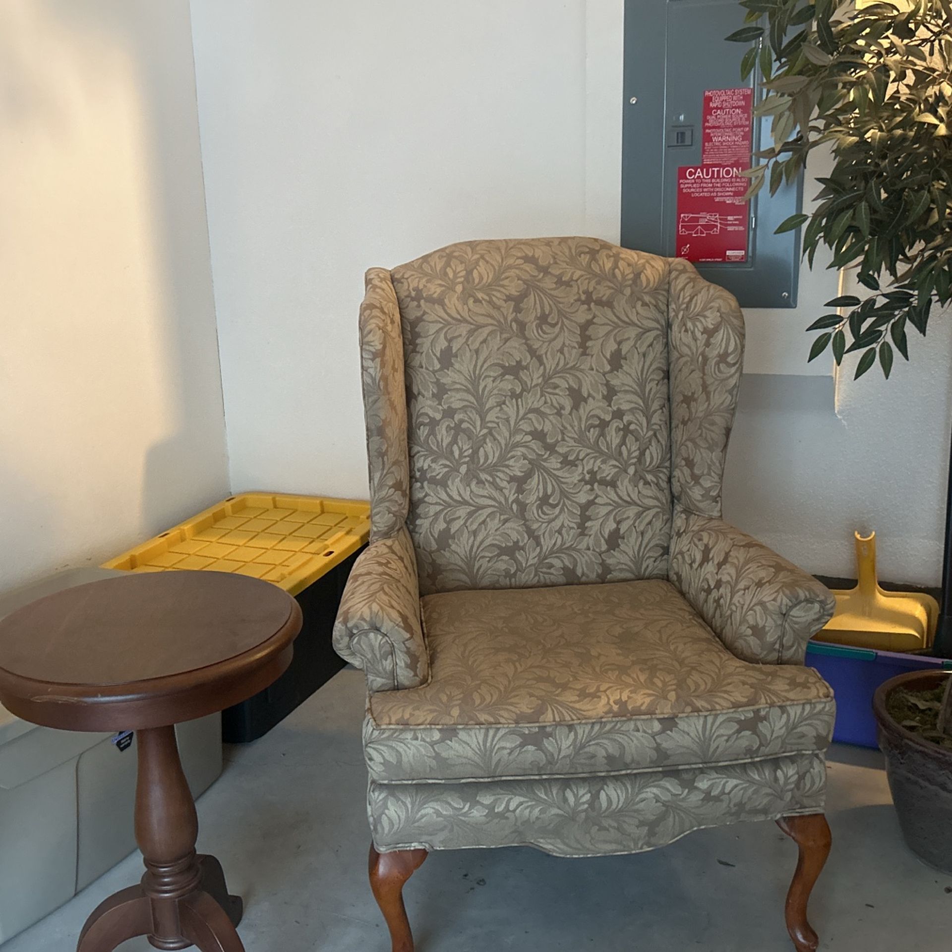 Chair & End Table, Tree