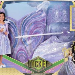 Wicked Glenda Butterfly Dress Ages 4 To 6