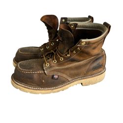 THOROGOOD AMERICAN HERITAGE STEEL TOE WORK BOOTS  10.5