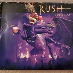CD   Rush   In Rio    3 Disc CD Collection 
