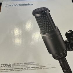 Audio Technica AT2020 Condenser Microphone