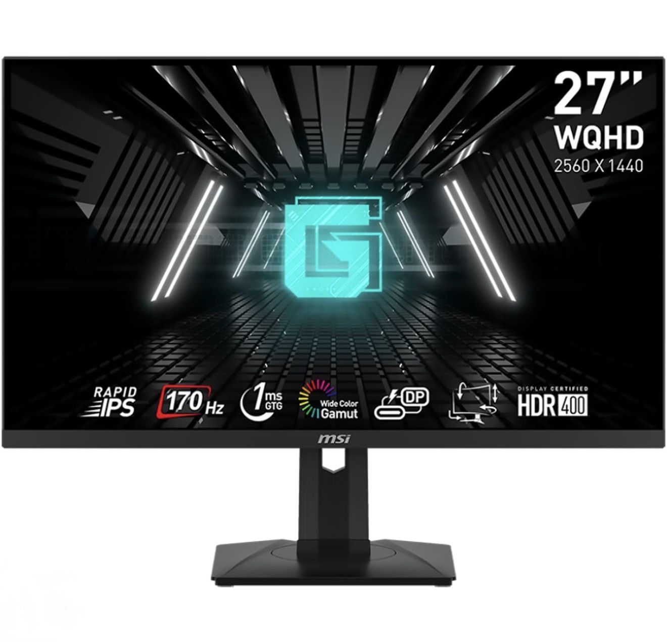 MSI 27” WQHD IPS Gaming Monitor – G274QPF | 2560 x 1440 | NVIDIA G-Sync