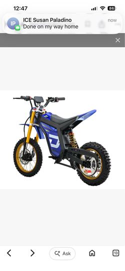 Droyd Berzerker Electric Dirt Bike