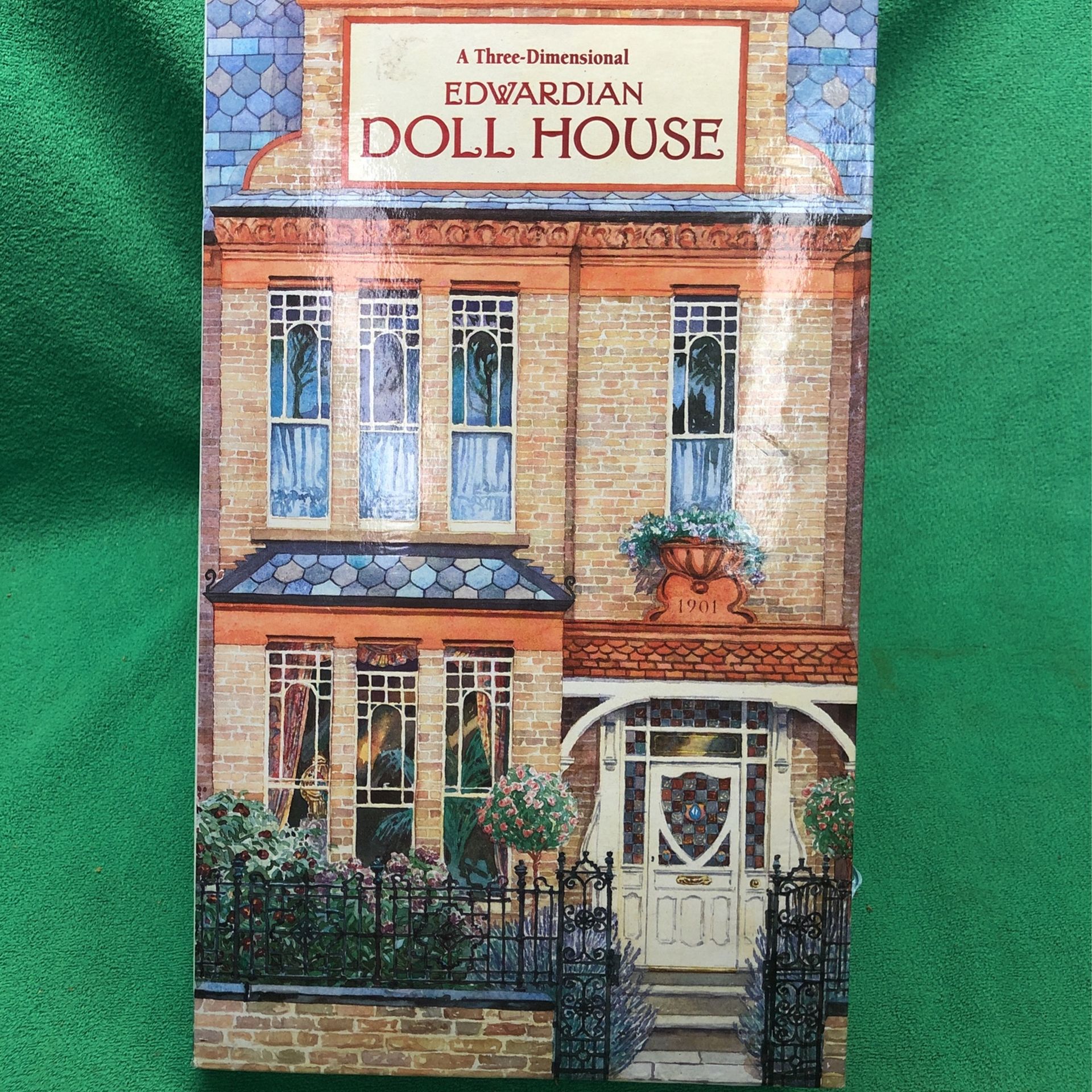 Two Handcrafted Victorian Dolls and Edwardian Three Dimensional Book