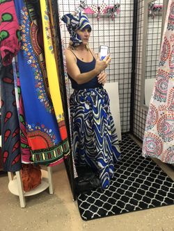 Fun Colorful Print Skirts O/S fits up to 4x New