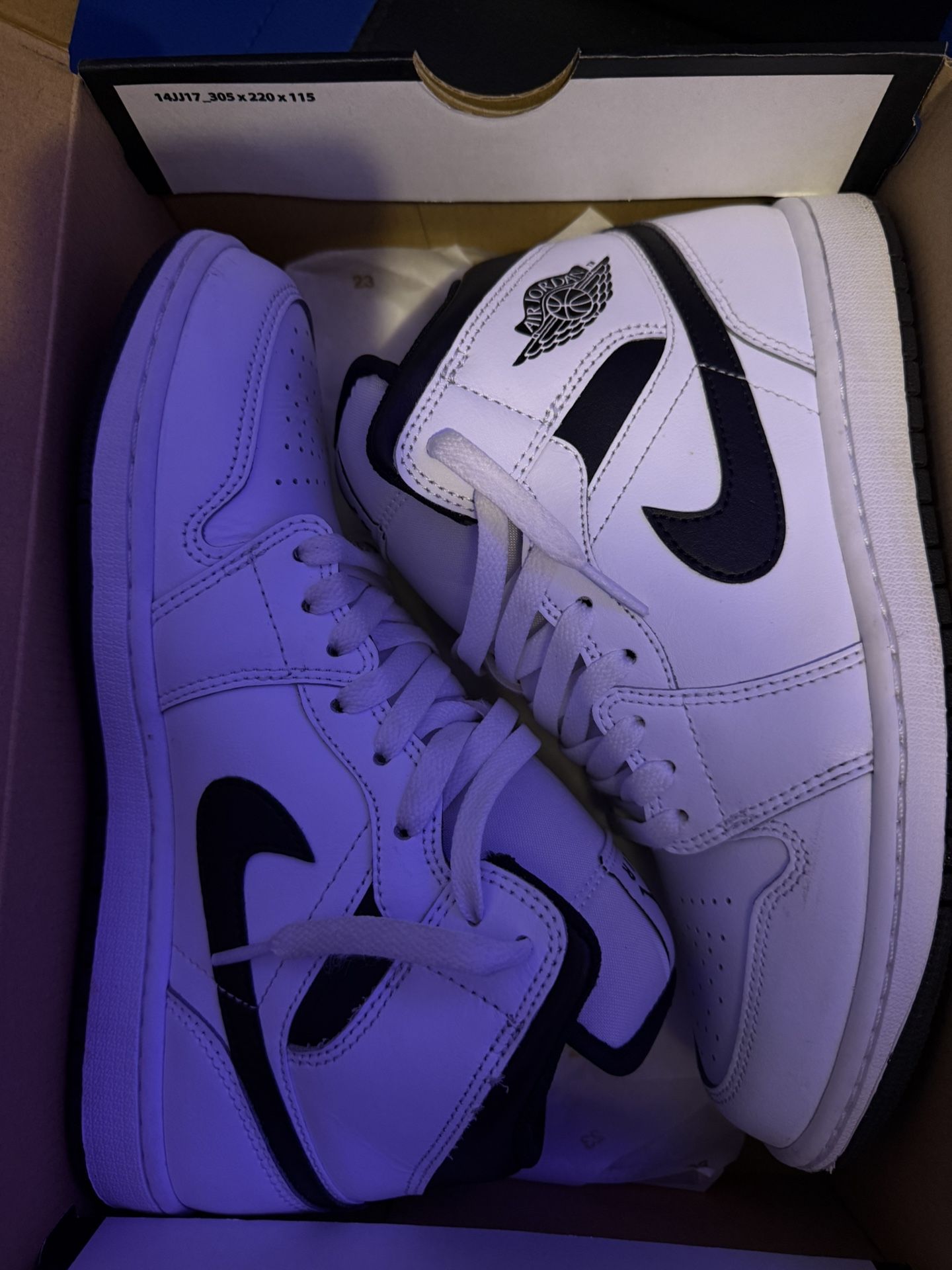 air Jordan 1 Mid “Black And White” Size 8 Men,All Products : American Fashion Style Bags On Sale