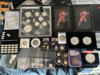 US silver coins and bullion
