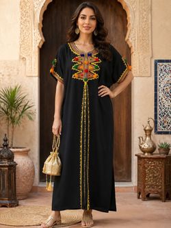 Moroccan Traditional Kandora Dress – Size Small