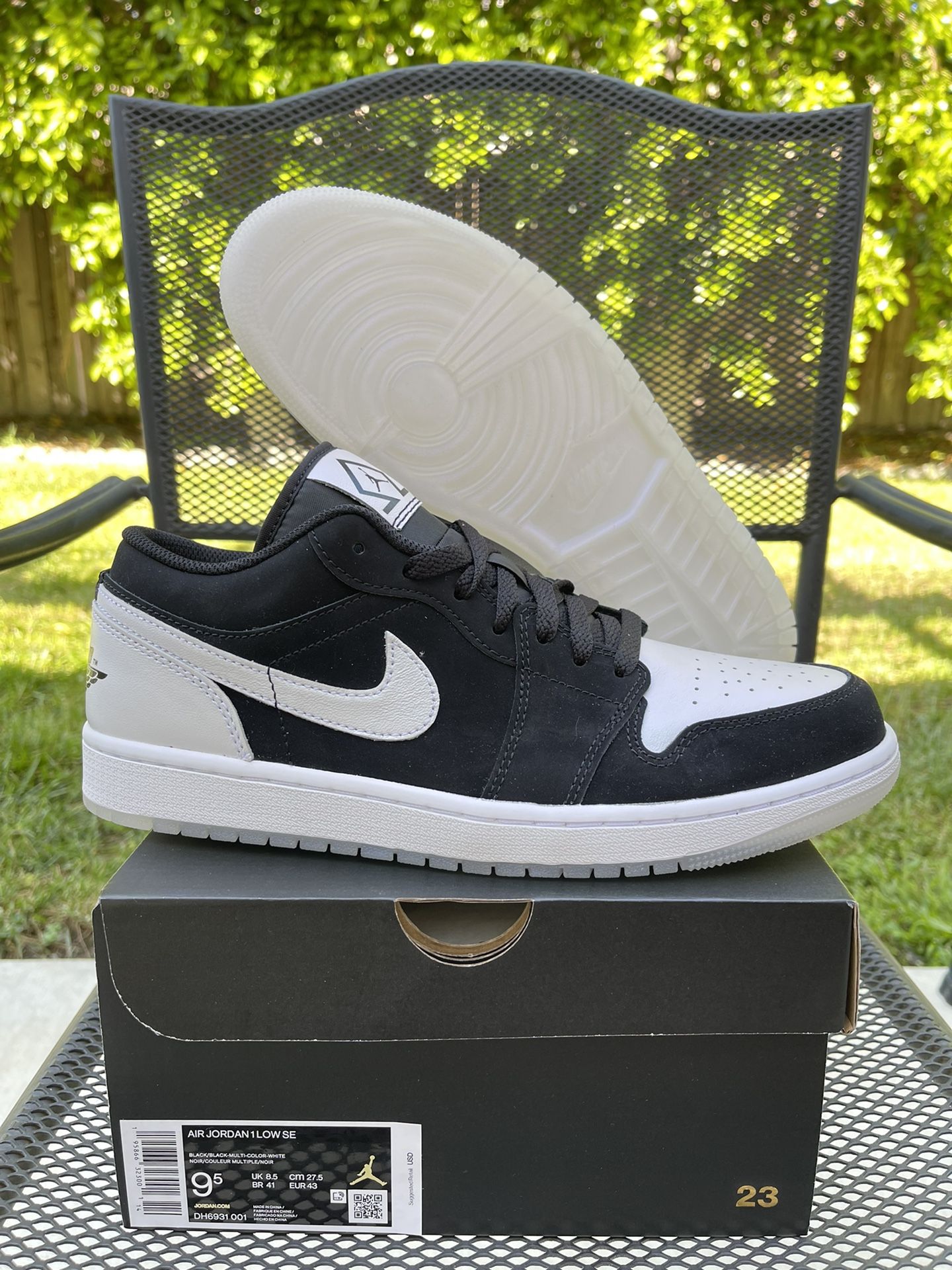 NIKE Jordan 1 Low 27.5cmパンダ 【公式通販】