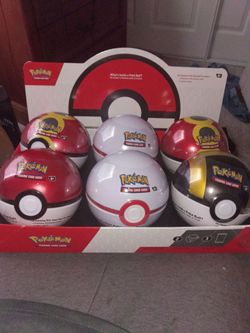 Pokeball tins