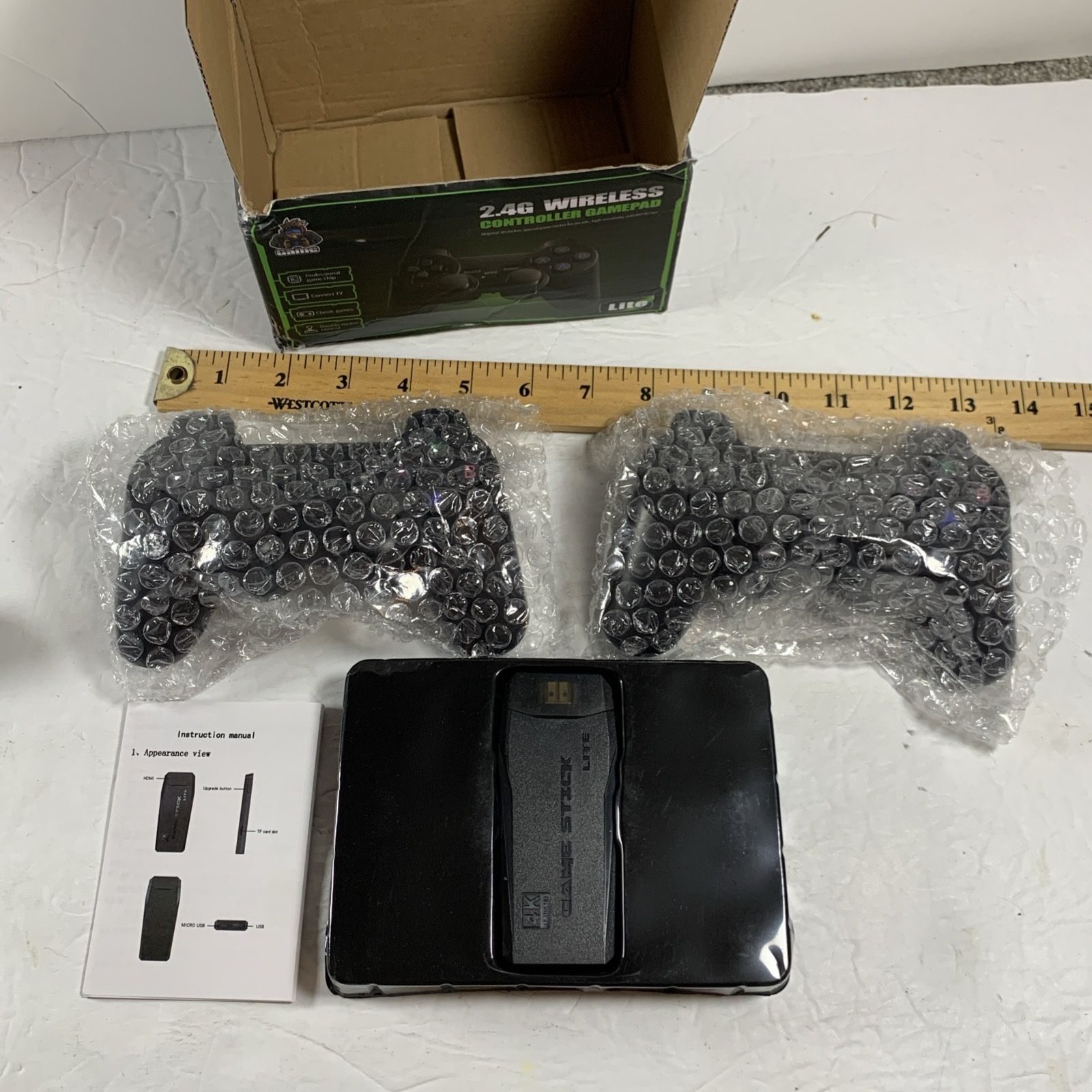 2.4G Wireless Controller Gamepad 2 Controllers