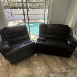 Leather Couches Reclining