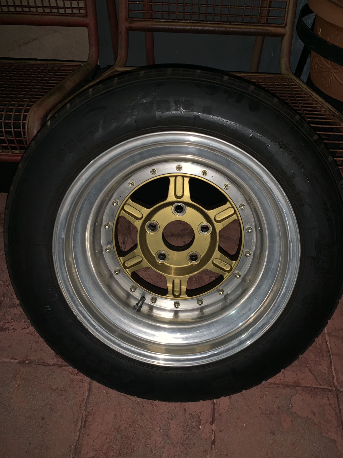 Jongbloed Racing wheels old school race wheels 5x120 5x4.75 staggered Yokohama tires