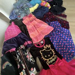 Lot of Girl’s Size 6 Clothes - multiple brands; all great condition and adorable (35 pieces total)