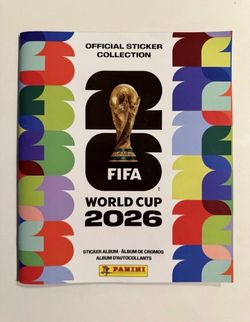 2026 Panini FIFA World Cup Official Sticker Collection Magazine - Brand New