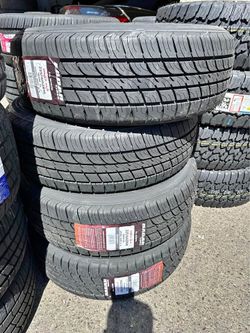 225/60R18 Radar Dimax AS8 104W Set Of 4 Tires Free Mount Balance installed Finance Available