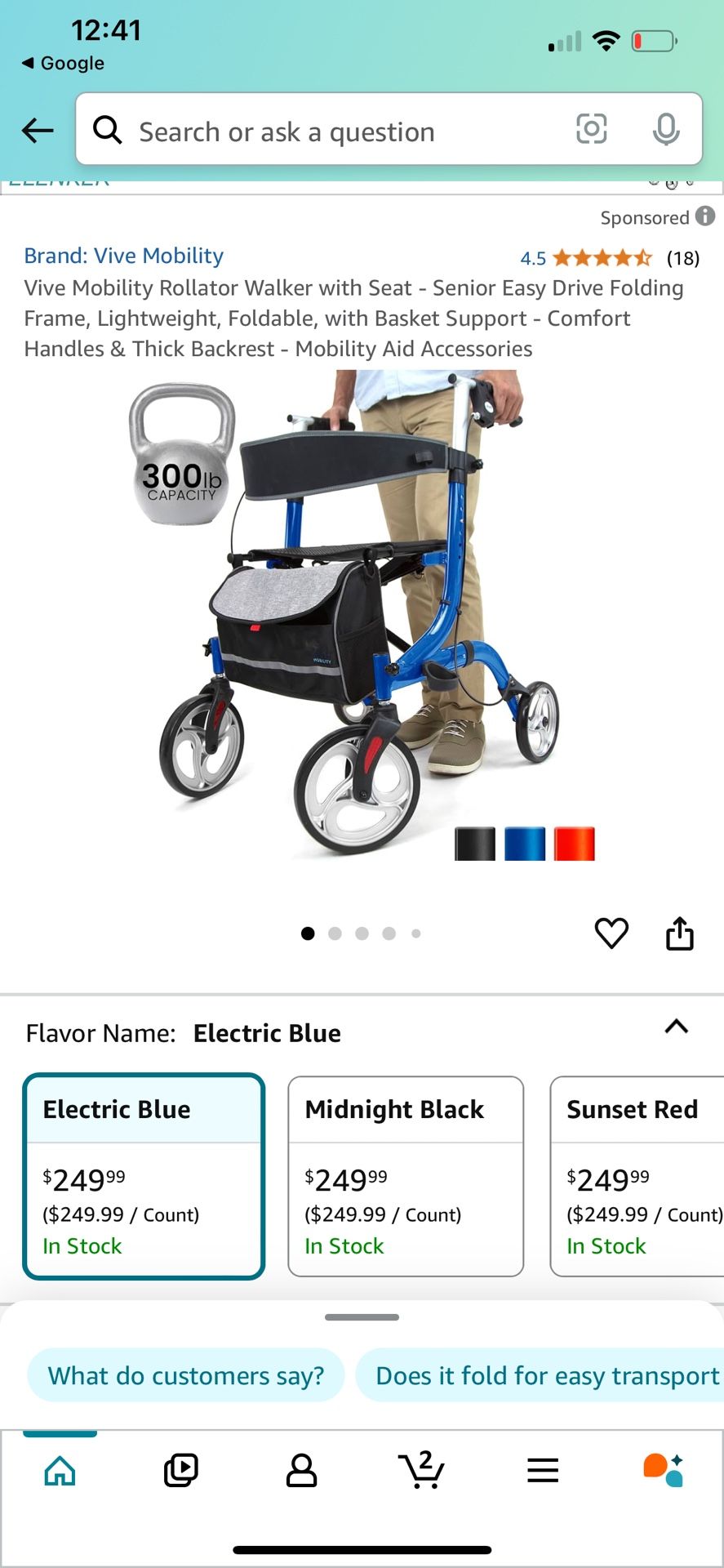 Bicyweel Upright Walker