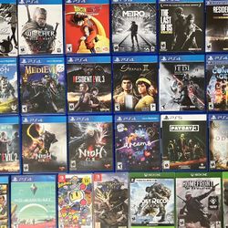 25 Games (PS4, XBO, Switch)