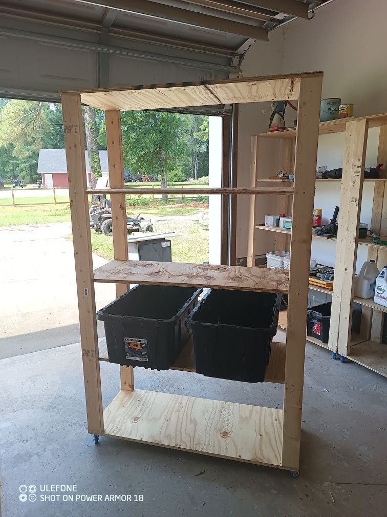 Garage Shelves Solid Wood