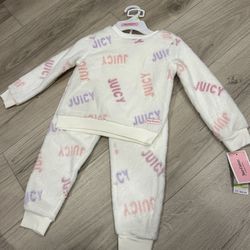 Juicy Couture Kids Logo Fleece Pajama Set