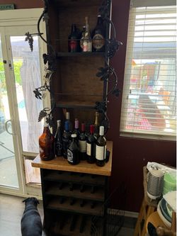 Custom made wine rack
