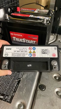 Toyota / bmw / tesla / nissan - 12 volt battery - auxiliary battery swap